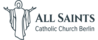 All Saints Catholic Church Berlin Logo Dark Green All Saints Catholic Church Berlin Logo Dark Green